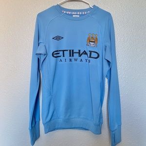 Manchester City Umbro Etihad Airways Crewneck